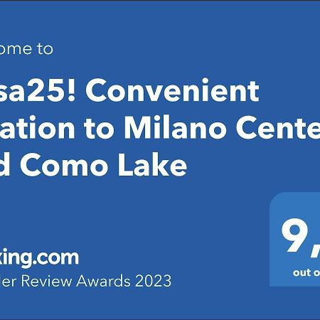 Casa25- Convenient Location To Miland Centre & Como Lake! Meda Eksteriør billede