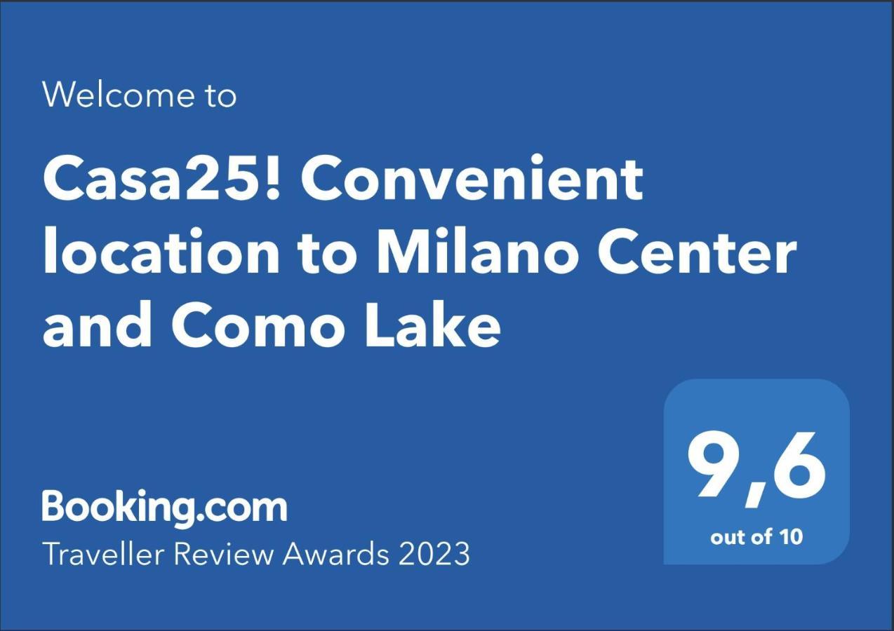 Casa25- Convenient Location To Miland Centre & Como Lake! Meda Eksteriør billede